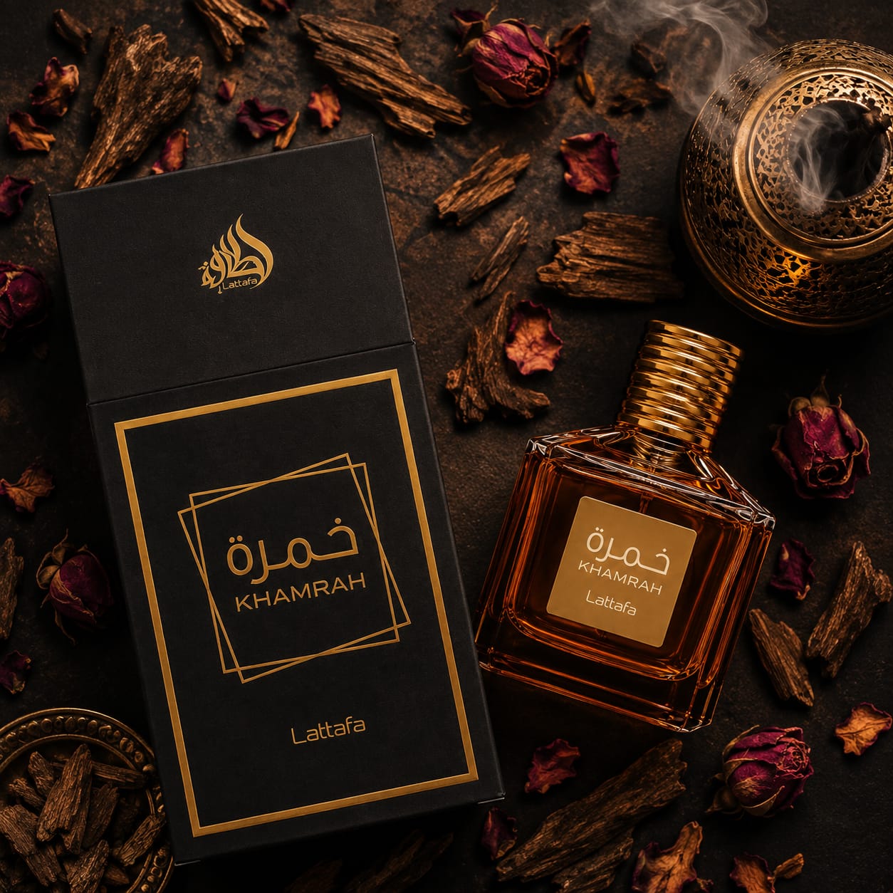 Lattafa Khamrah Eau de Parfume – Luxury Arabian Fragrance